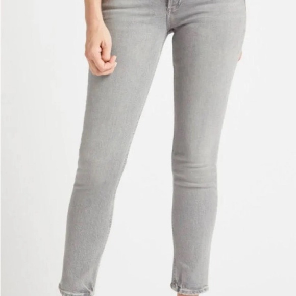 AGOLDE Nico High Rise Straight
Button Fly Gray Jeans Size 27 - Picture 1 of 10